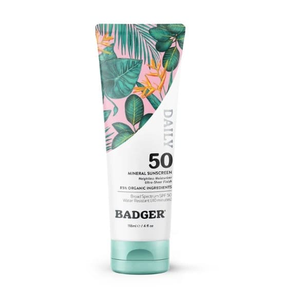 Daily Mineral Sunscreen - SPF 50 I Badger Balm