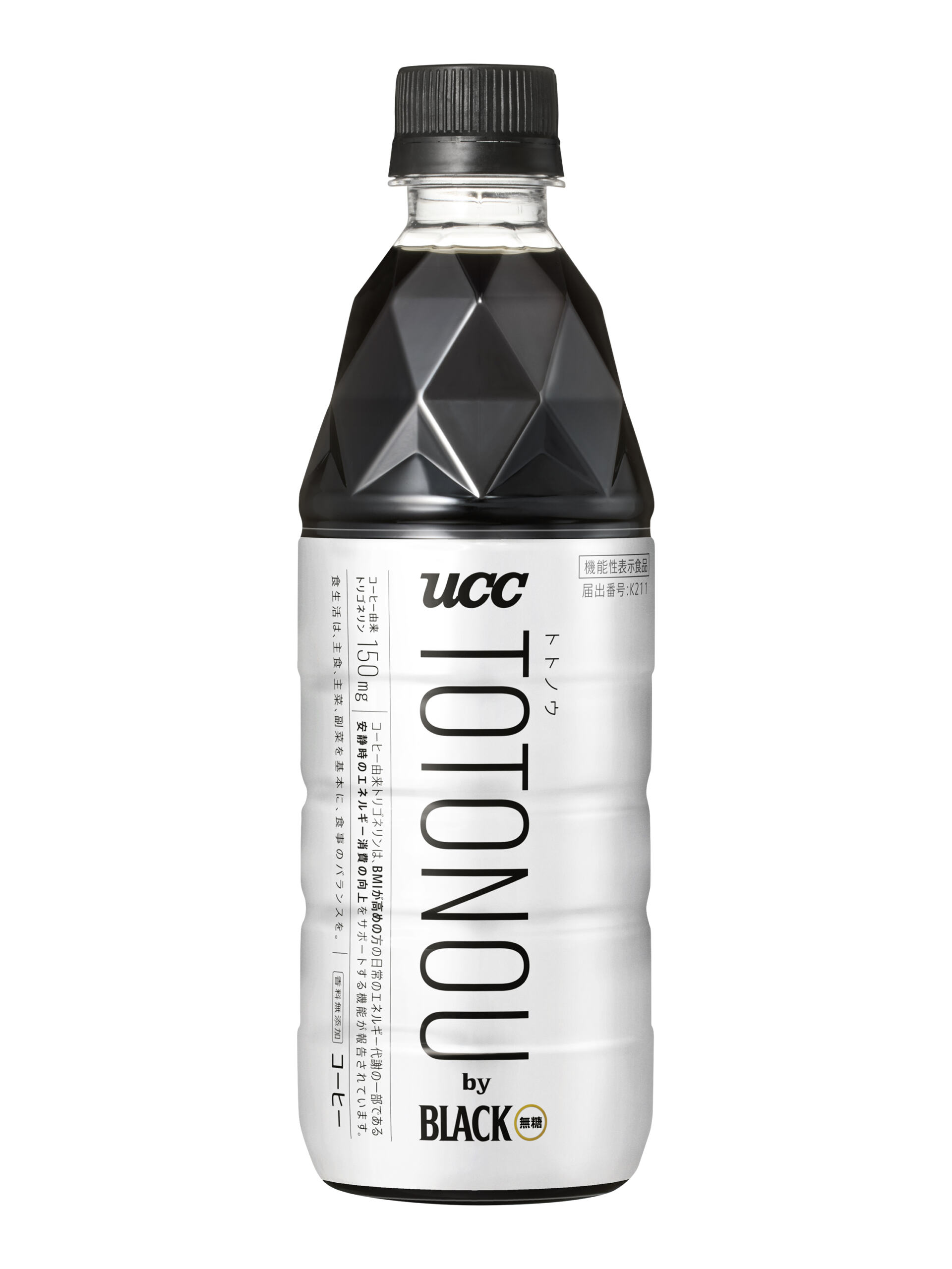 UCC TOTONOU by BLACK無糖 PET500ml